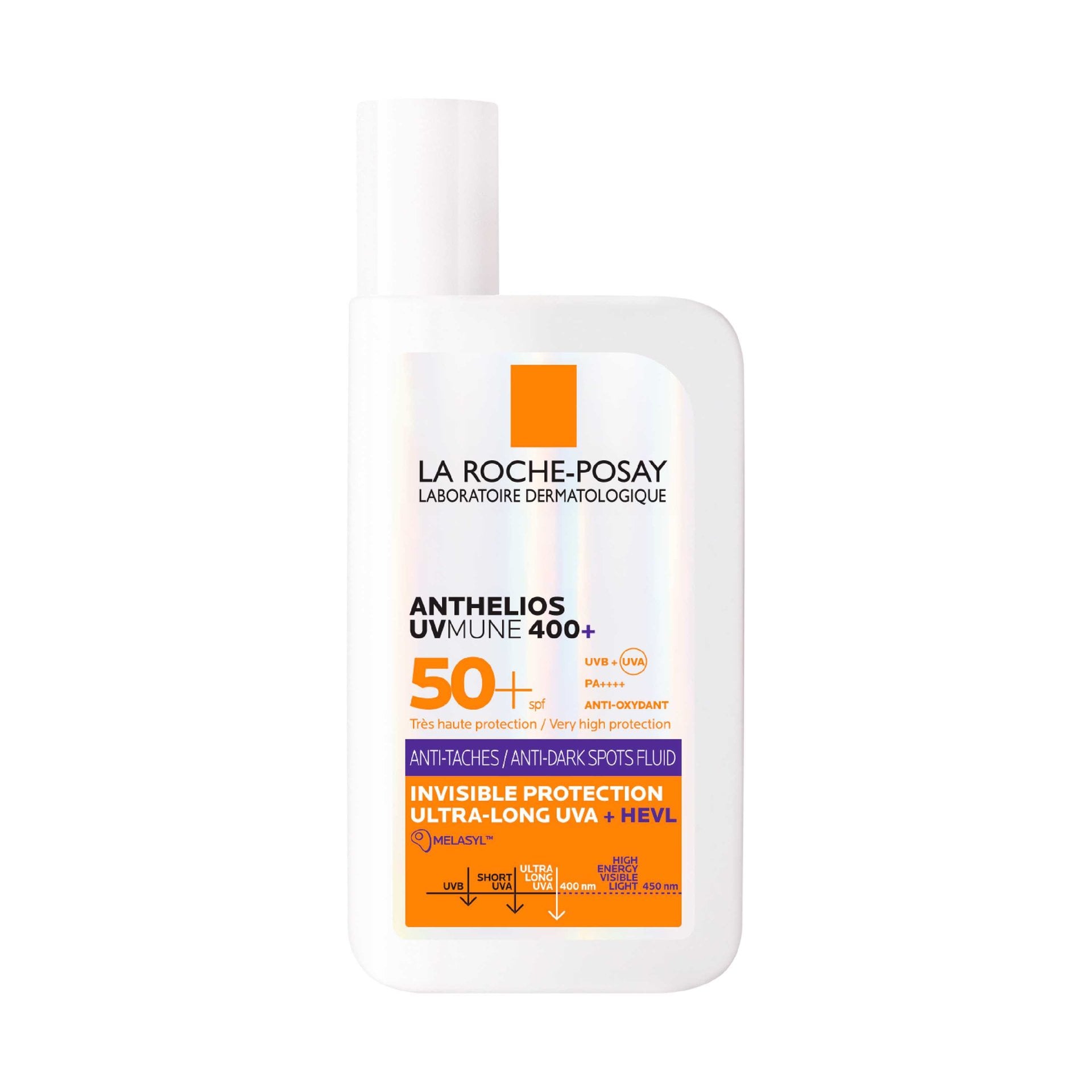 Anthelios UVMUNE 400+ FLUID ANTI-PETE PIGMENTARE SPF50+