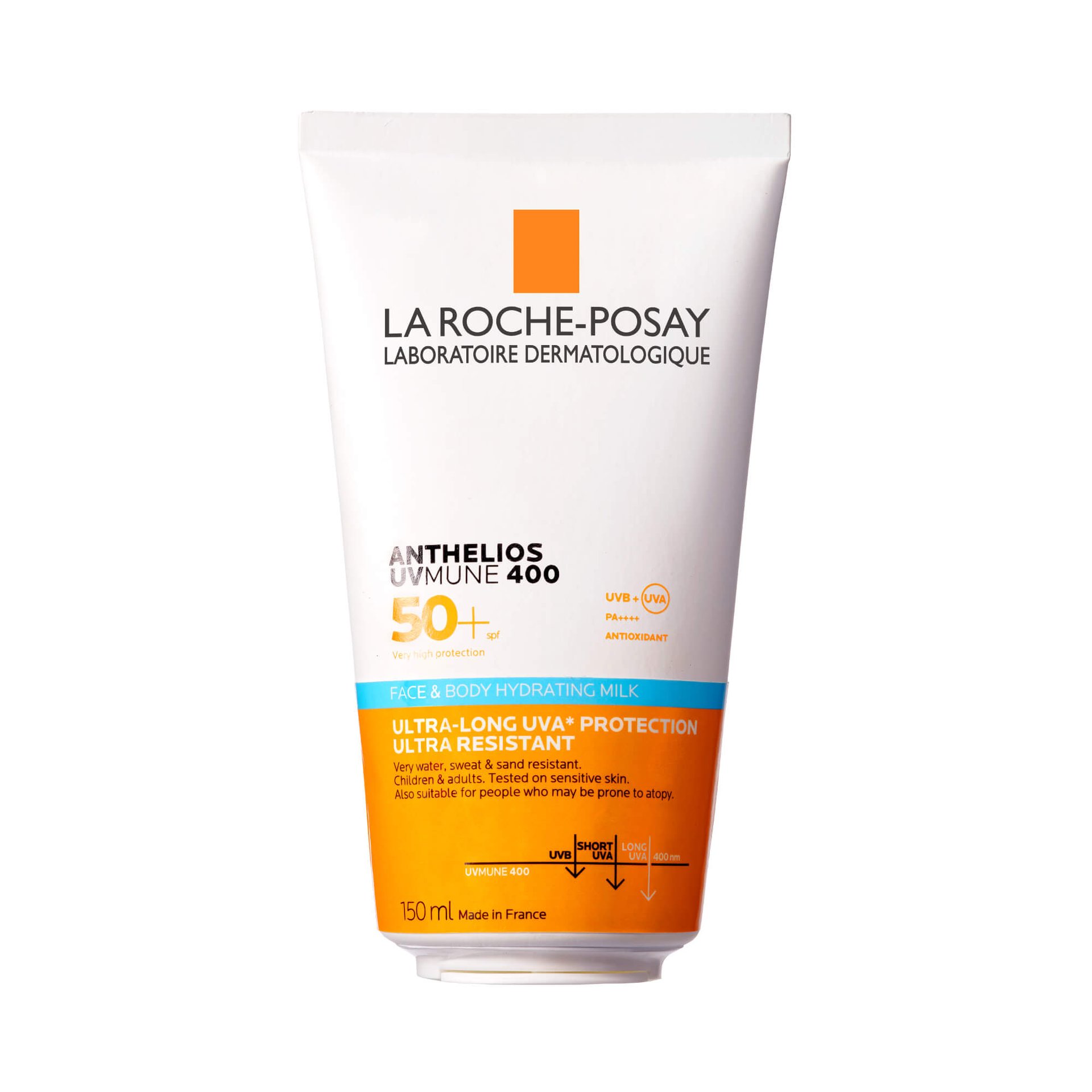 Anthelios UVMune 400 Lapte hidratant pentru fata si corp SPF50+