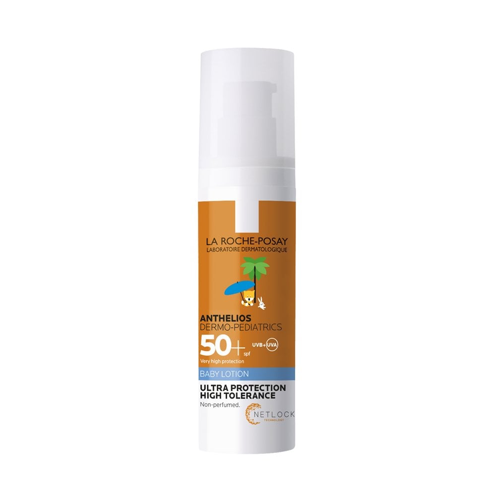 Anthelios DERMO PEDIATRICS Baby Lapte Bebelusi Fata si Corp SPF50+ Crema protectie solara bebelusi